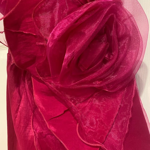 Party dress fuchsia - Picture 2 of 4